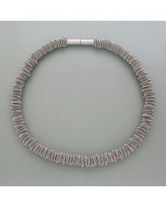 Organic necklace steel
