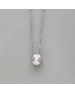 Pendant brilliant in stainless steel