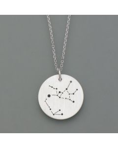Star sign pendant Sagittarius made of sterling silver