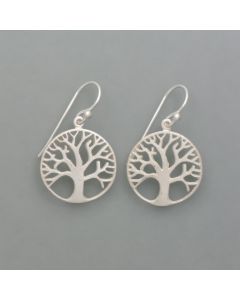 Earrings Tree of Life made of 925 silver