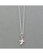 small pendant swallow made of 925 silver