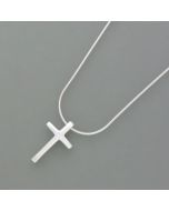 Pendant cross silver