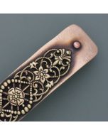 Art Nouveau / bronze hair clip