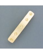 Studs barrette brass, small